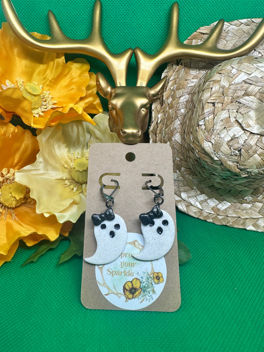 👻ghost dangle earrings👻
